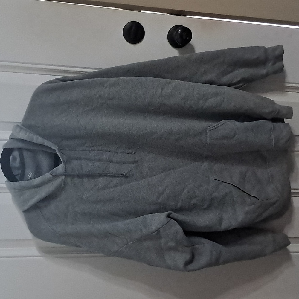 Mens Athletic Works Charcoal Hoodie